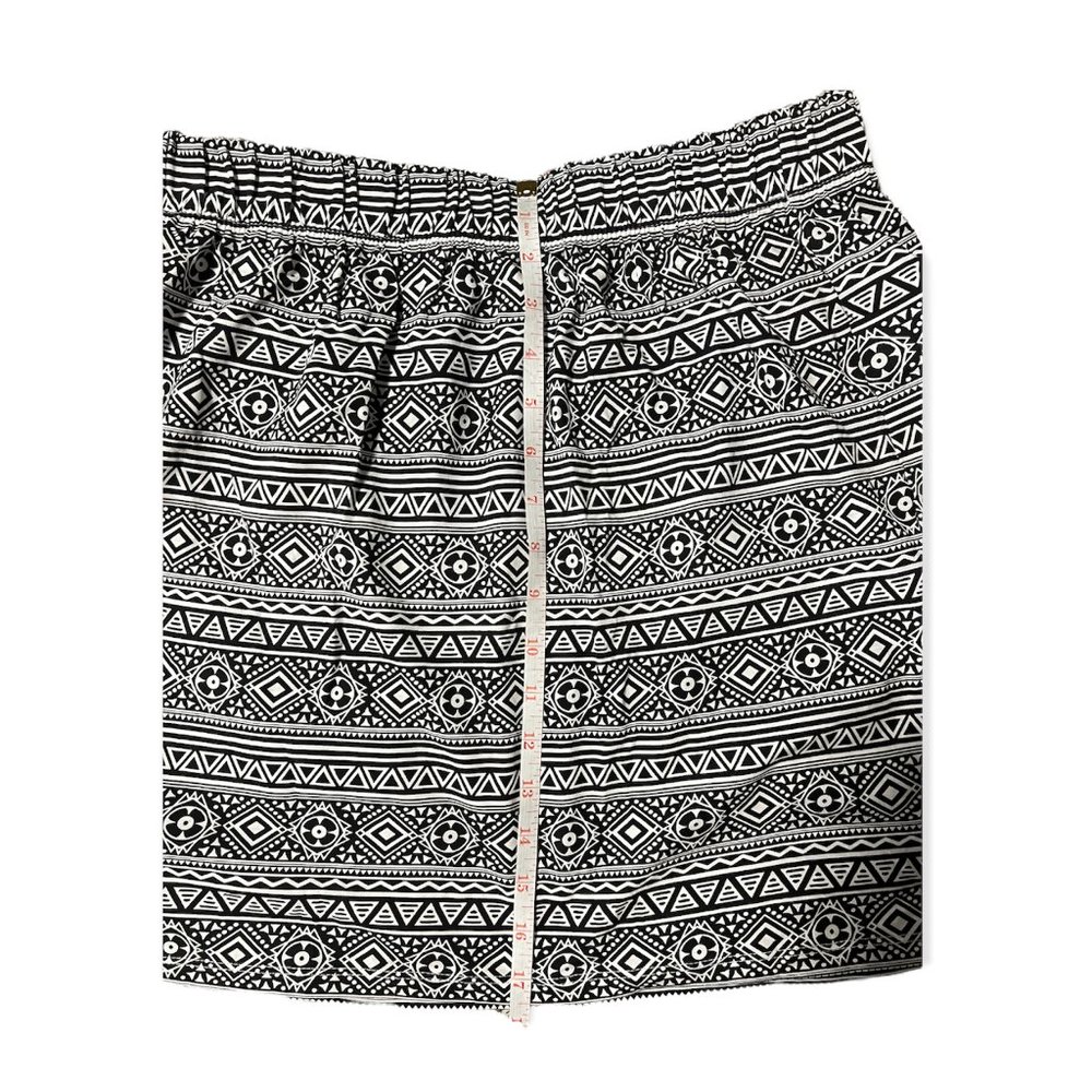 🎸 TERRANOVA PATTERNED SKIRT BLACK/WHITE 🎸